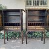 An 18th  / 19th Century Pair of English Chinoiserie Cabinets on Stands - Image 4