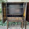 An 18th  / 19th Century Pair of English Chinoiserie Cabinets on Stands - Image 5
