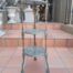 A 20th Century Three Tier Brass Display Stand