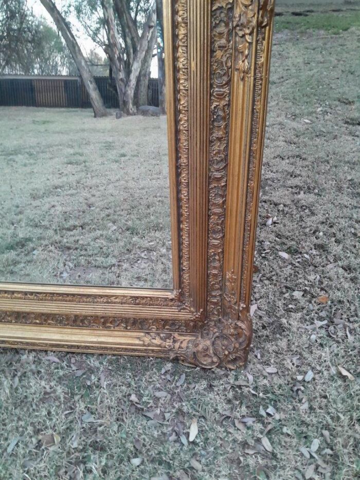 A Massive 20TH Century French Style Ornately Carved And Gilded Bevelled Mirror Of Large Proportions - Image 9