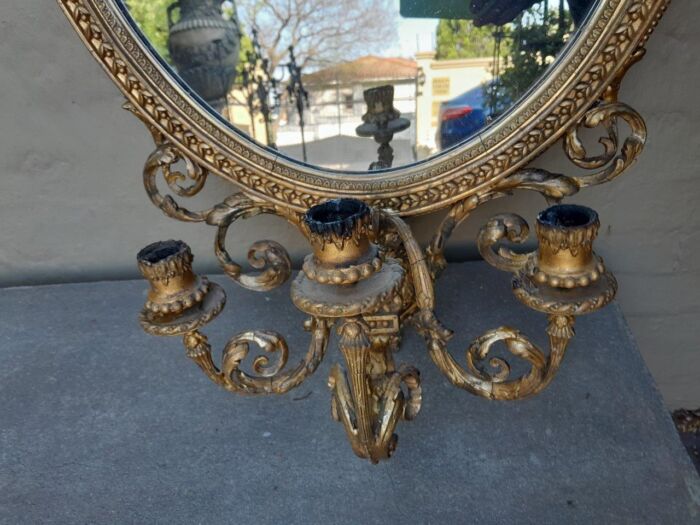 A Rare Pair of 19th Century Ornately Carved and Gilded Mirrors of Large Prroportion - Image 5