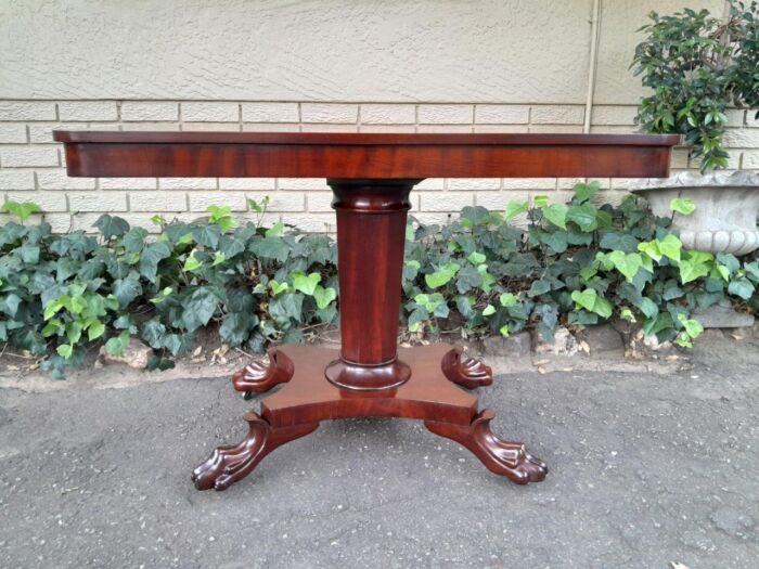 An Antique Pair of William IV Mahogany Console Tables  /  Bedside Tables / Pedestals - Image 7