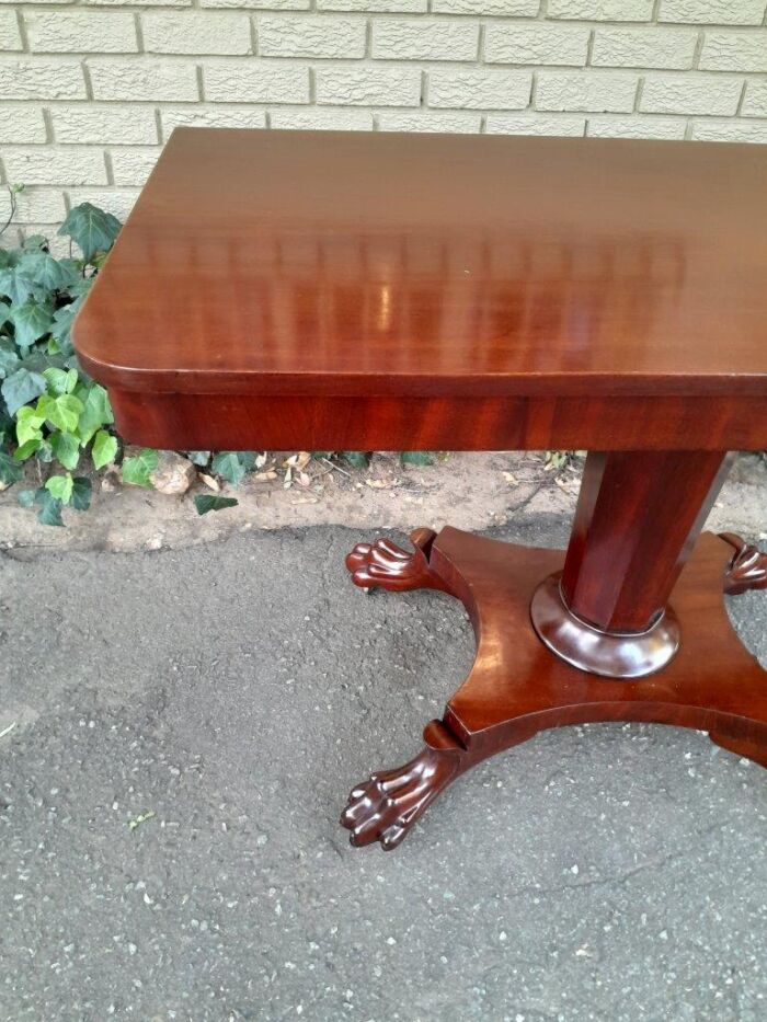 An Antique Pair of William IV Mahogany Console Tables  /  Bedside Tables / Pedestals - Image 12