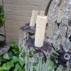 A 20th Century Pair Of French Style Brass & Crystal Chandeliers - Image 7