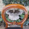 A 20th Century Set of Eight Victorian Style Mahogany Dining Chairs Upholstered in Leather - Image 6