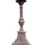 A 20th Century French Cast Iron Candle Holder