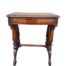 A 20th Century Heavily Carved Table / Side Table With Drawer