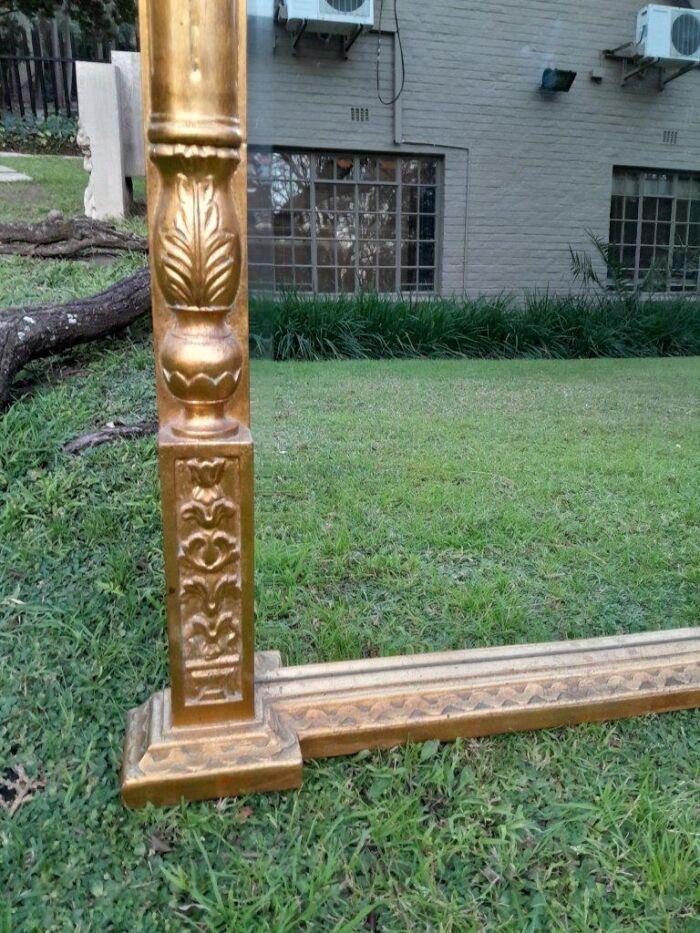 A 20th Century French Style Carved Giltwood Mirror Of Large Proportions - Image 4