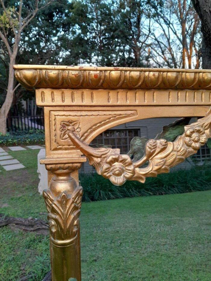 A 20th Century French Style Carved Giltwood Mirror Of Large Proportions - Image 5