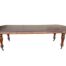An Antique Victorian / Circa 1890s Dining Table With Two Leaves On Castors With A Crank Handle