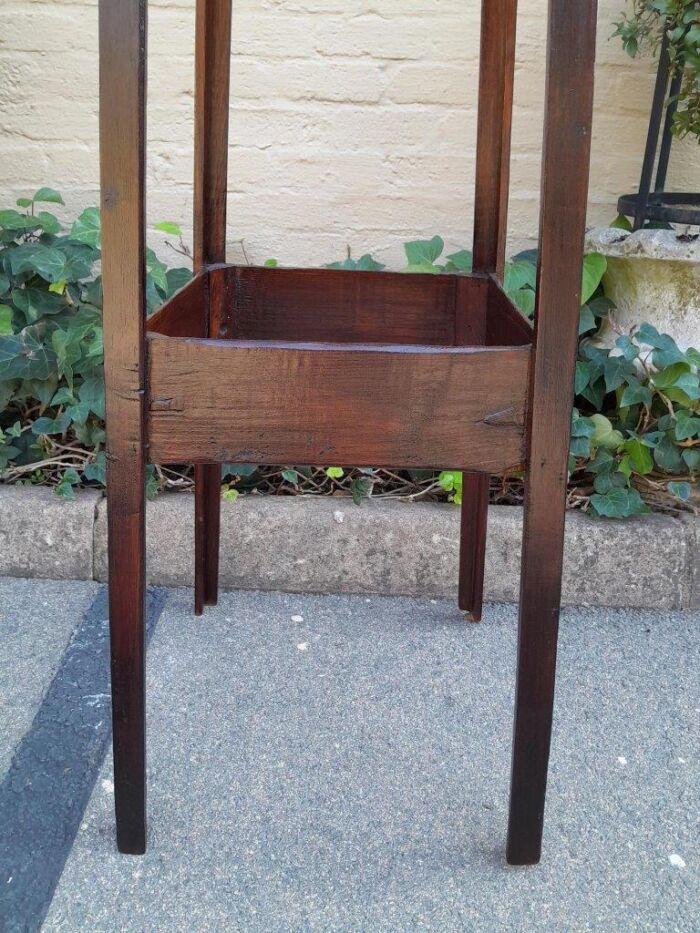 A Pair Of  Decorative Ebonised Wooden Plinths / Stands - Image 6
