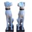 An Early 20th Century Pair Of Ceramic Dogs