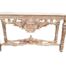 A French Style Ornately Carved Console/Drinks Table In A Gilded Finish