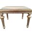 A French Style Hand Carved Giltwood Table With Marble Top