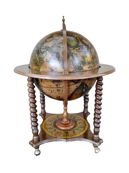 A 20th Century Italian World Globe Bar
