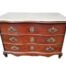 A 19th Century / Circa 1870  French Provincial Louis XV Style Oak Chest Of Drawers / Commode