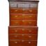 A Late18th / Early 19th Century George Iii Mahogany Chest-On-Chest