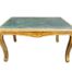 A French Style Giltwood Coffee Table With Stone Top