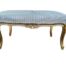 A French Style Giltwood Ottoman