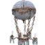 A French Style Balloon Shape Chandelier With Arms And Crystals