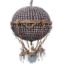 A French Style Balloon Shape Chandelier With Arms And Crystals