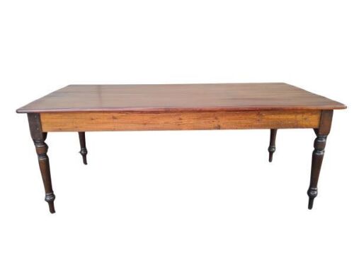 A 20th Century Cape Yellowwood And Stinkwood Table (Eight To Ten Seater)