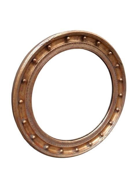 An Antique 19th Century  Giltwood Mirror