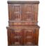An Antique 19TH Century Oak And Oregon Cabinet