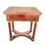 A 20th Century French Mahogany Empire Style Gilt Metal Folding Chess / Games Table