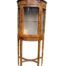 A French Louis XVI Style Walnut Display Cabinet  /  Vitrine