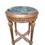 A French Style Carved Giltwood Table With A Marble Top