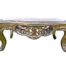 A French Style Carved Giltwood Coffee Table With A Marble Top
