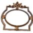 An Ornate Rococo Style Carved Giltwood And Mirror
