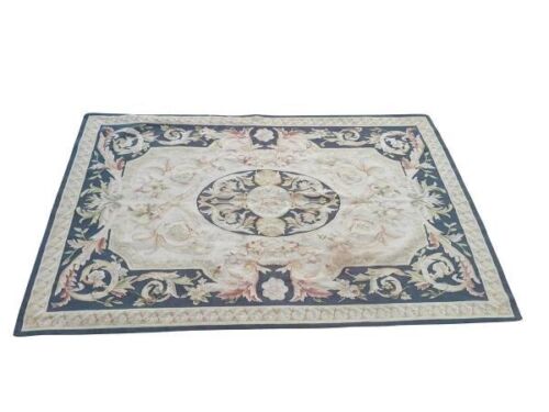 A 20th Century French Aubusson Style Rug / Carpet Of Large Proportions
