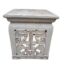 A 20th Century Antique Oriental Style Ivory Glazed Ceramic Side Table / Stool
