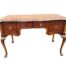 A 20th Century Walnut Writing Table / Desk With Drawers