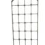 Wrought Iron Arched Window Pane Mirror in a Gold Finish Custom Made for The Crown Collection