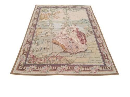 A 20th Century French Hand Woven Gobelin Style Tapestry