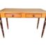 An Antique Cape Yellow Wood With Stinkwood  Legs Writing Desk With Two Drawers