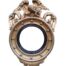 An Antique Regency Circular Eagle Convex Giltwood Mirror With Eagle