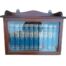 A 20th Century Set Of Ten Volumes Of Children's Encyclopaedia In A Bookcase