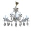 A 20th Century French Style Crystal And Gild Metal Chandelier
