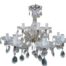 A 20th Century French Style Gilt And Crystal Eight Light Chandelier