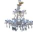 A 20th Century French Style Gilt And Crystal Sixteen Light Chandelier