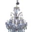 A 20th Century French Style Gilt And Crystal Sixteen Light Chandelier