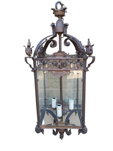 A 20th Century French Baroque Style Lantern