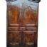 An 18th Century French Louis XV Walnut Buffet À Deux Corps With Shelves And Drawers