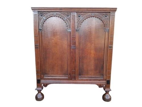 A Late 17th Century/Circa 1680s Dutch Renaissance Ebony (Imported By The VOC To SA) Inlaid Cabinet With Shelves