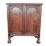 A Late 17th Century/Circa 1680s Dutch Renaissance Ebony (Imported By The VOC To SA) Inlaid Cabinet With Shelves
