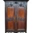 An 18th Circa 1770s Century French Provincial Walnut Armoire/Cupboard/Drinks Cabinet/TV Cabinet With Lock And Key